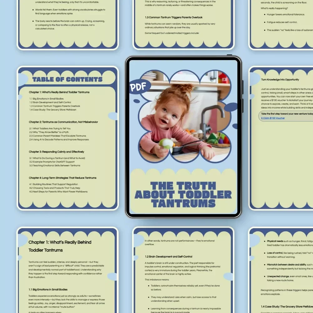 The Truth About Toddler Tantrums – A Parent’s Guide to Understanding Big Emotions, Brain Development, and why do toddlers have tantrums