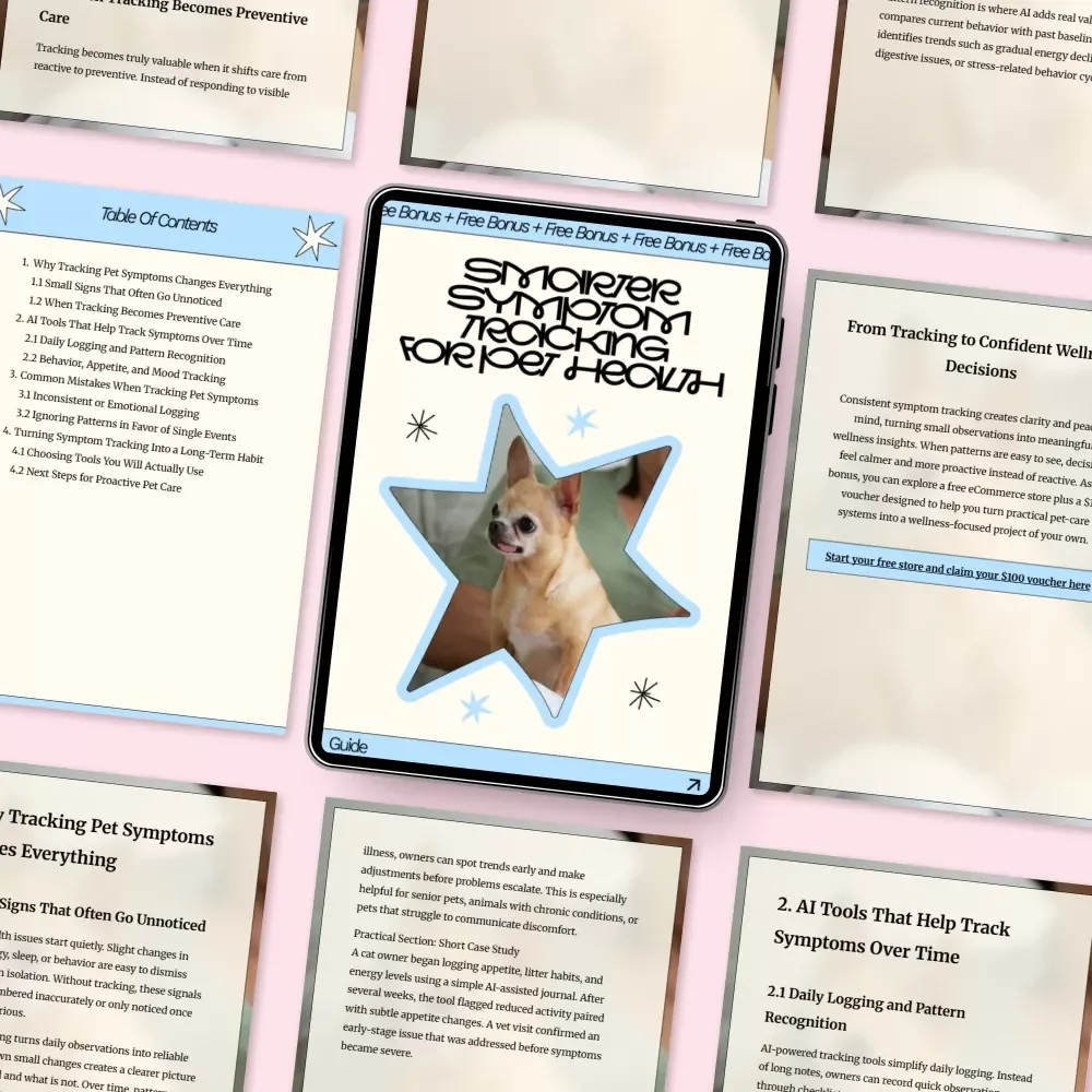 Smarter Symptom Tracking for Pet Health | Practical Guide to Using ai tools to track pet symptoms over time for Happier, Healthier Pets