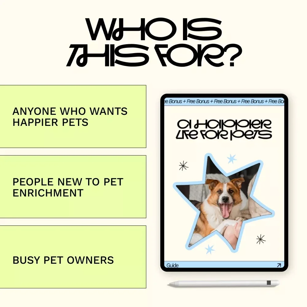 A Happier Life for Pets – Practical Guide to Daily Joy, Smart Play & Pet Enrichment Ideas