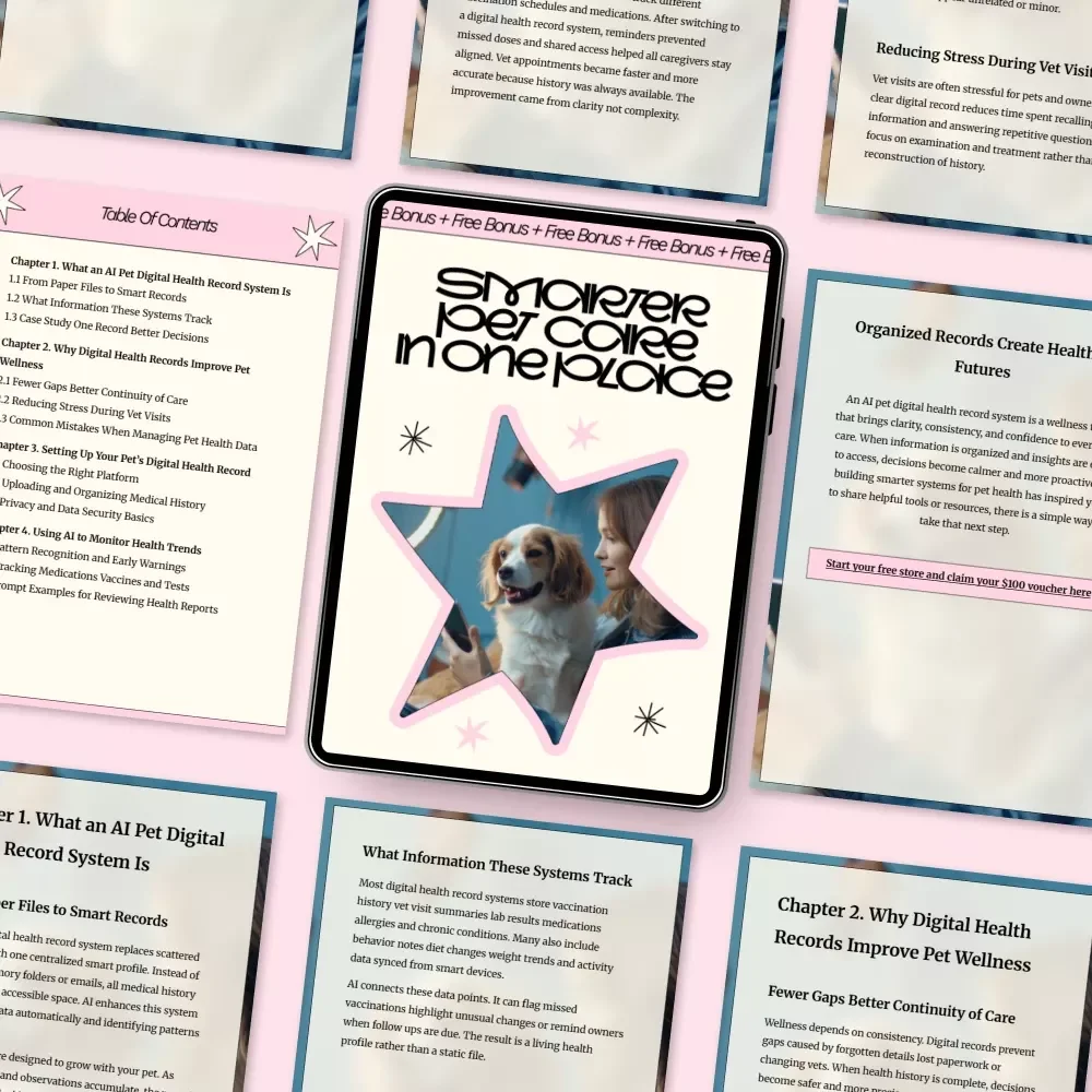 Smarter Pet Care in One Place – Practical Ebook Guide to Building an ai pet digital health record system for Organized, Stress-Free, Modern Pet Wellness