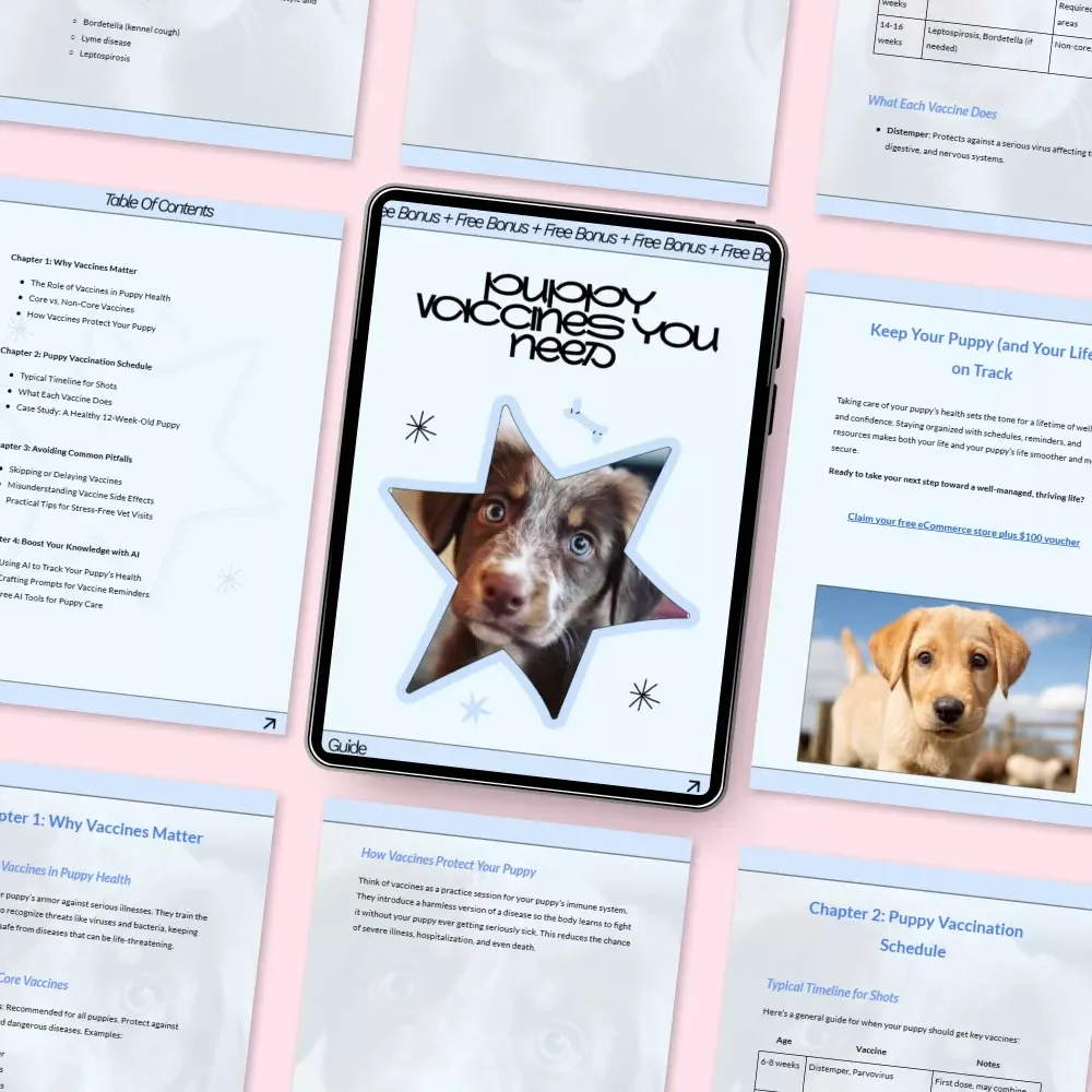 Puppy Vaccines You Need – Essential Puppy Health Guide | What Vaccines Does My Puppy Need | New Puppy Checklist & Vet-Approved Schedule