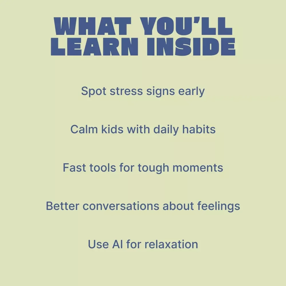 Ways to Reduce Kids’ Stress – A Practical Guide for Parents & Educators