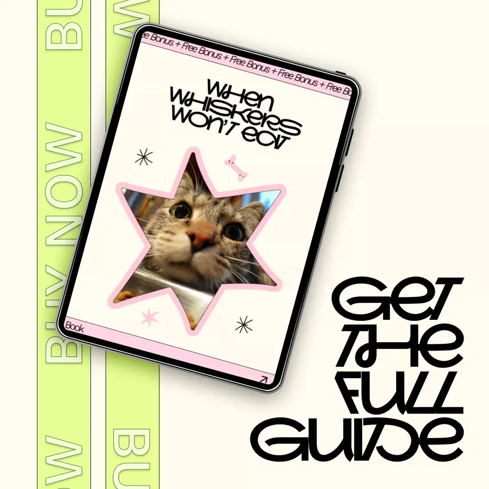 When Whiskers Won’t Eat – A Practical Cat Appetite Guide for Worried Pet Parents, Loss of Appetite Solutions, Digital eBook Download