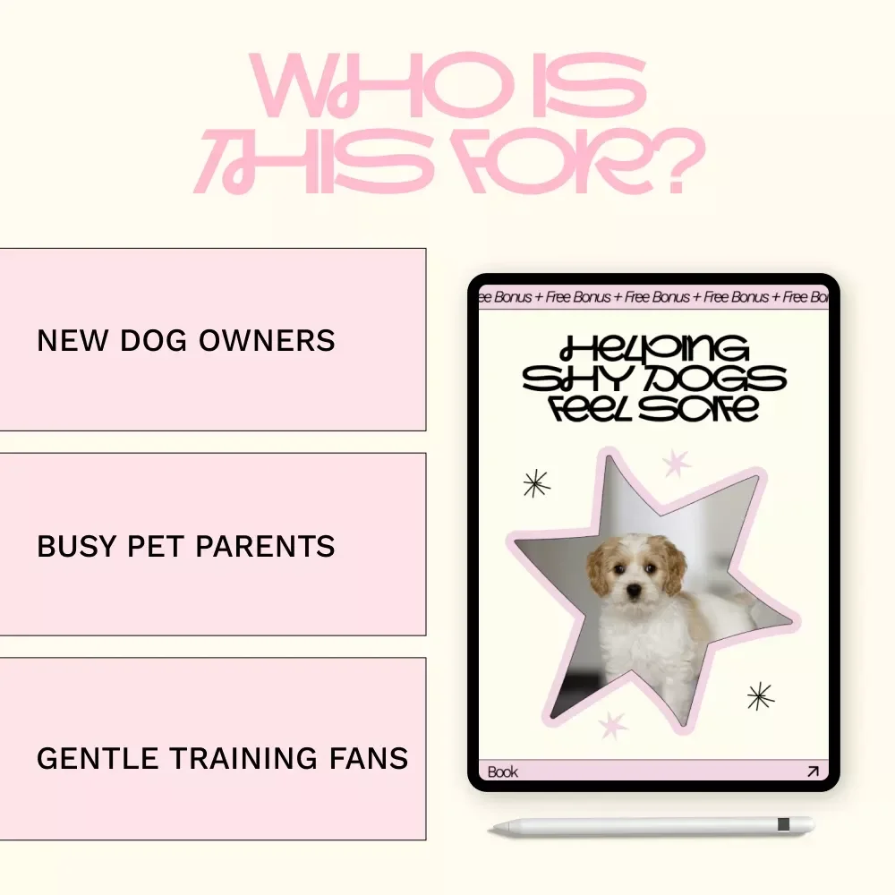 Helping Shy Dogs Feel Safe: A Gentle Ebook Guide on how to socialize a shy dog with Confidence & Trust