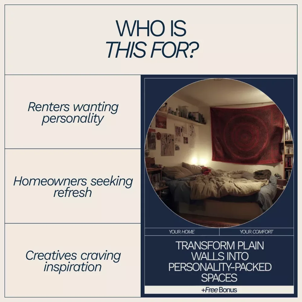 Transform Plain Walls into Personality-Packed Spaces | Ebook Guide on how to add personality to plain walls | Wall Décor & Design Inspiration