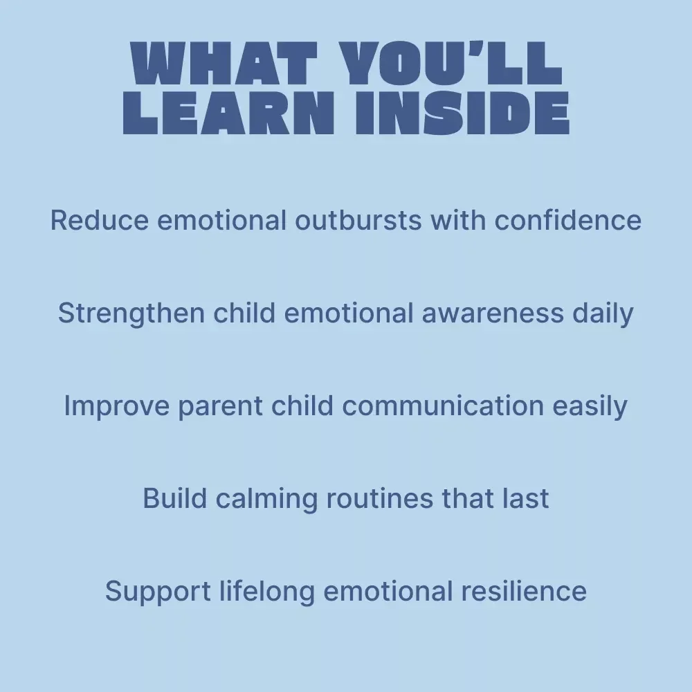 Raising Calm Kids: Mastering Emotional Regulation | Parenting eBook Guide for How to Support Emotional Regulation in Kids