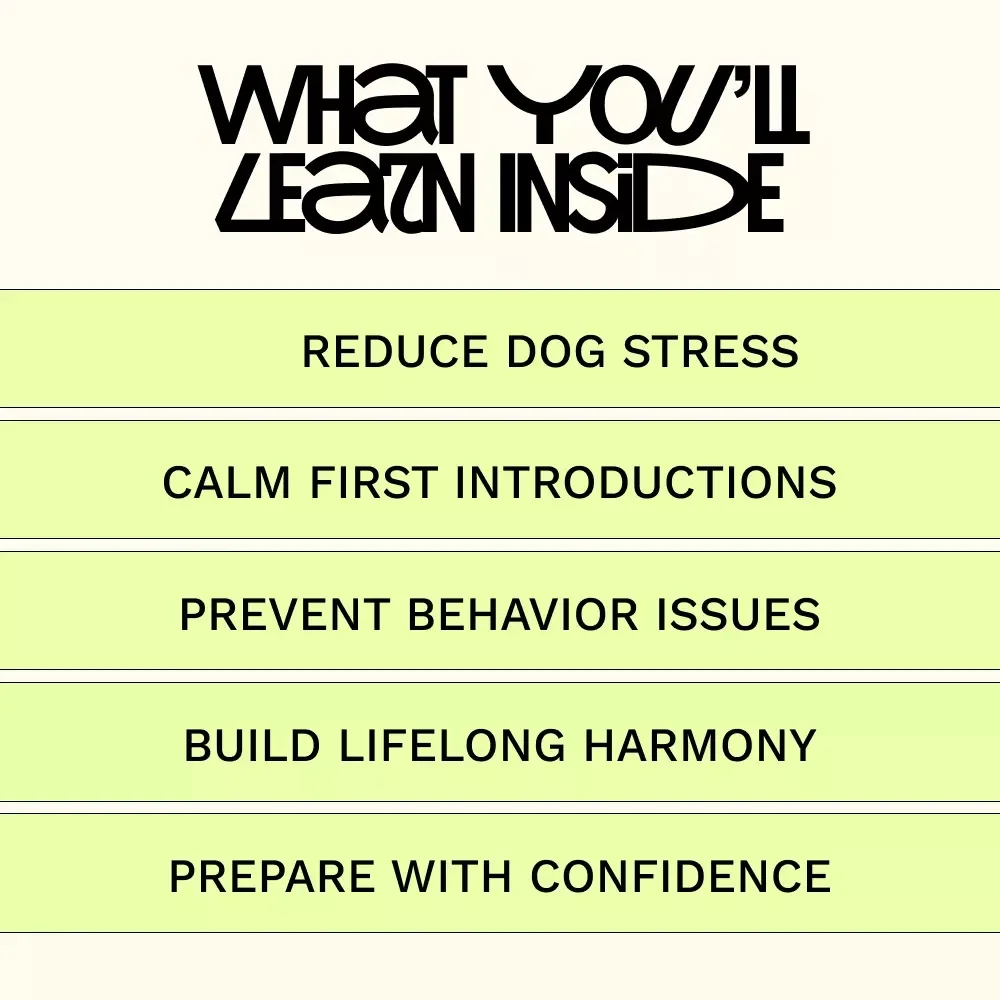 A Calm Start for Dogs and Baby – Digital Guide for Preparing Your Dog Before Baby Arrives, Reducing Stress, Managing Behavior Changes & Creating a Calm First Introduction at Home
