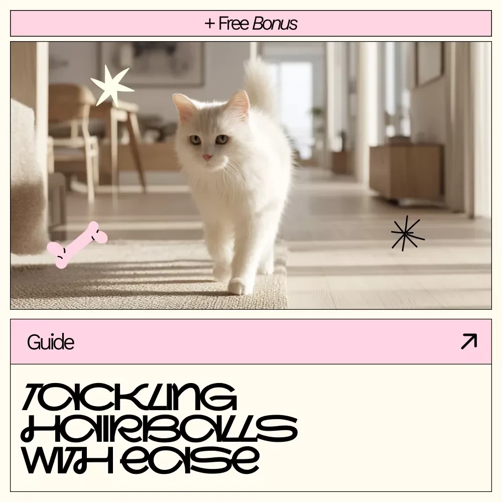 Tackling Hairballs with Ease – Digital Cat Care Guide, Hairball Prevention Tips, Grooming & Diet Strategies, AI Tools for Cat Parents