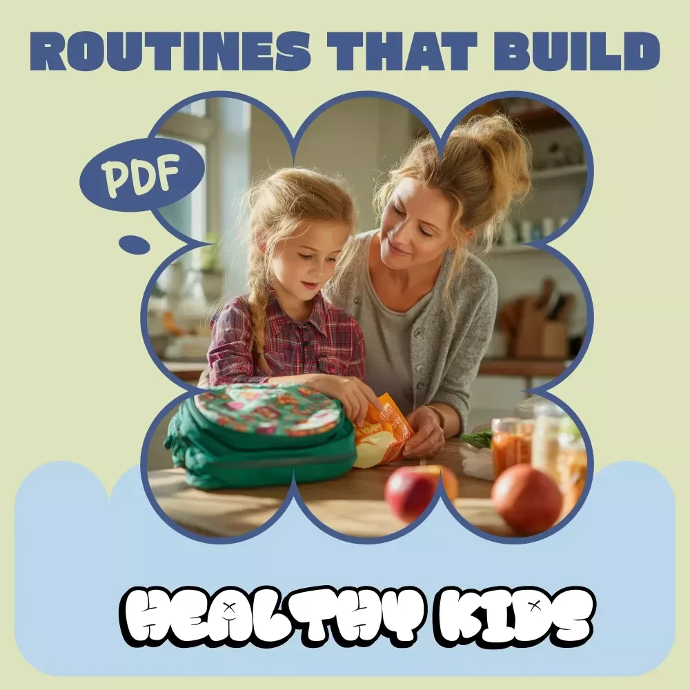 Routines That Build Healthy Kids – A Practical Parenting Guide on how to teach kids healthy habits Through Simple Daily Routines