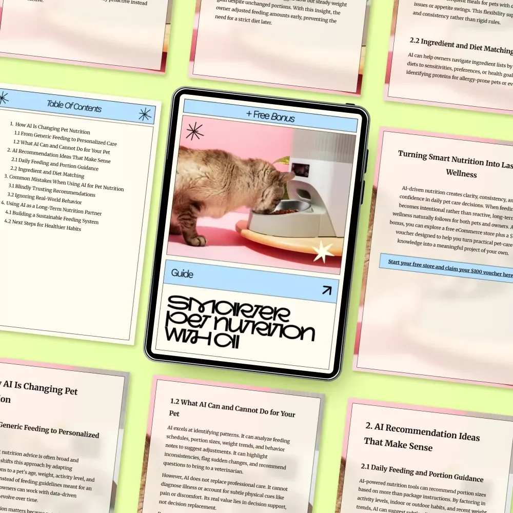 Smarter Pet Nutrition With AI – Practical Guide to ai recommendations for pet nutrition, Personalized Feeding, Smarter Diet Choices for Dogs & Cats