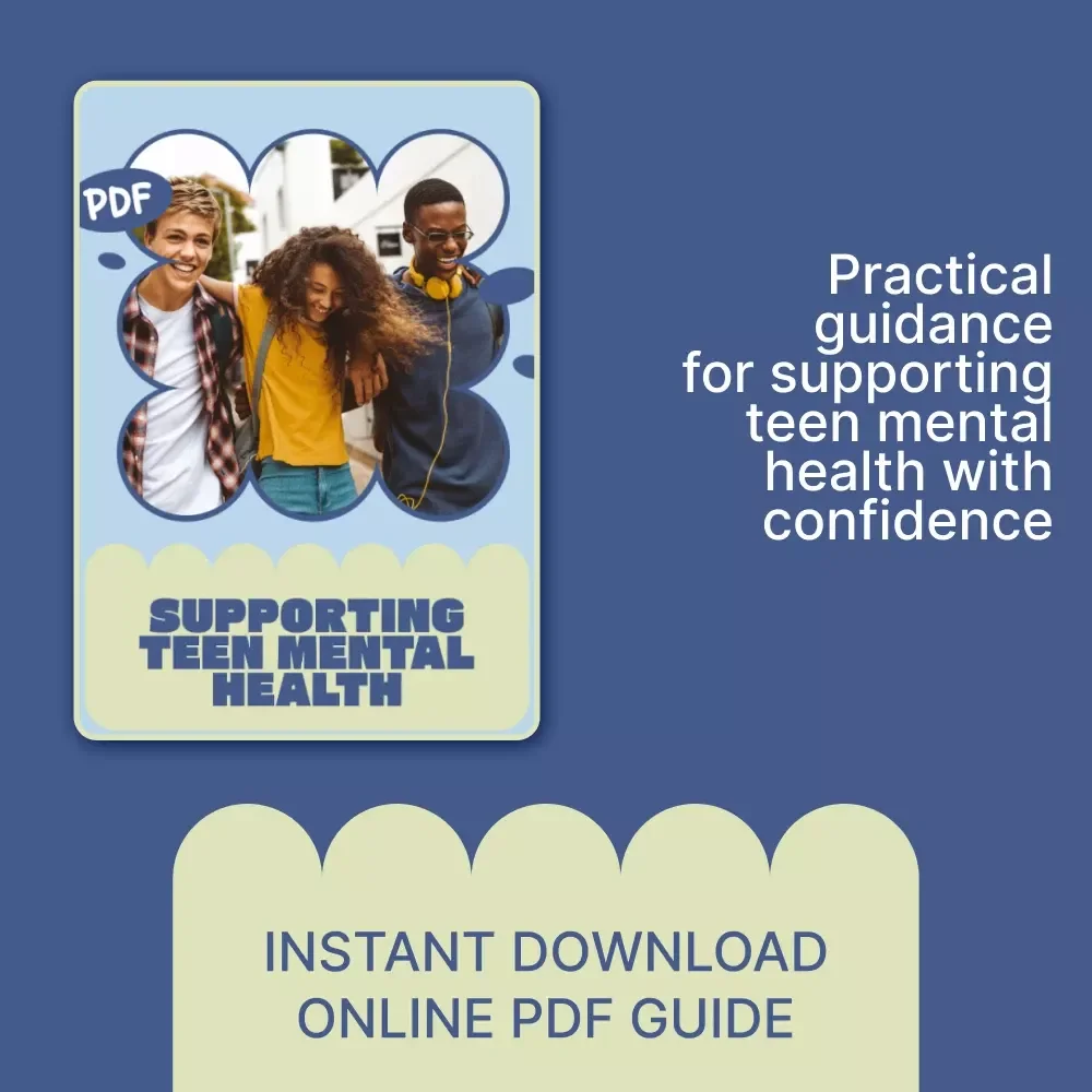 Supporting Teen Mental Health | Practical Ebook Guide for Parents & Caregivers