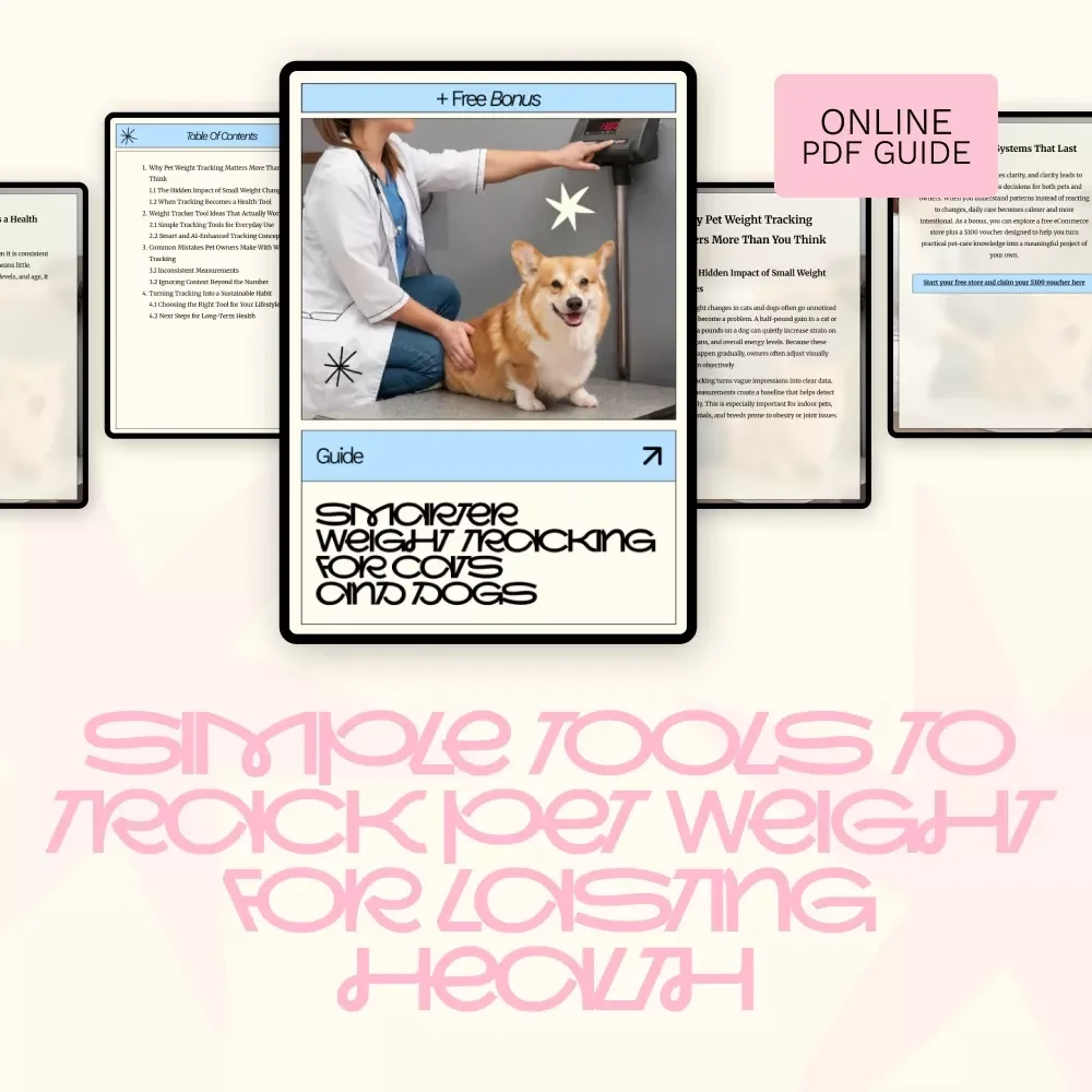 Smarter Weight Tracking for Cats and Dogs – Practical Guide with Cat and Dog Weight Tracker Tool Ideas for Healthier Pets