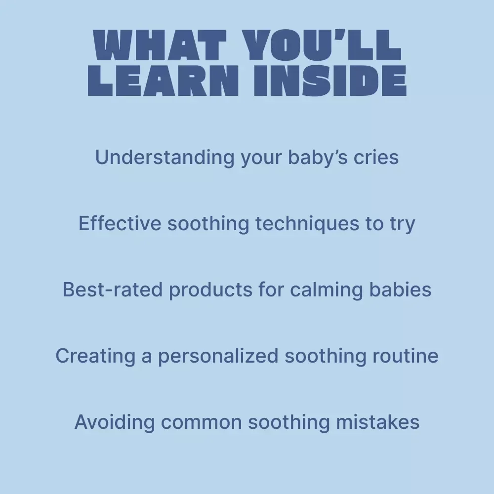 Peaceful Babies, Happy Homes: Expert Soothing Guide – Practical Ways to Calm a Crying Baby, Newborn Comfort Techniques, Gentle Routines for Restful Nights