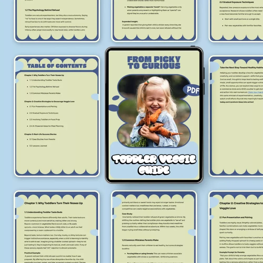 From Picky to Curious: Toddler Veggie Guide – Why Does My Toddler Hate Vegetables | Gentle Nutrition Guide for Parents