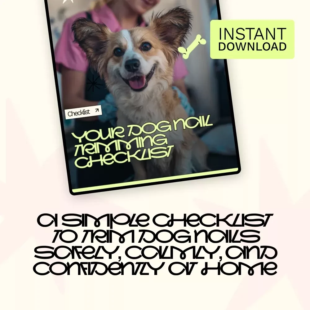 Your Dog Nail Trimming Checklist | Step-by-Step Guide for Pet Parents | Learn when to trim dog nails safely at Home