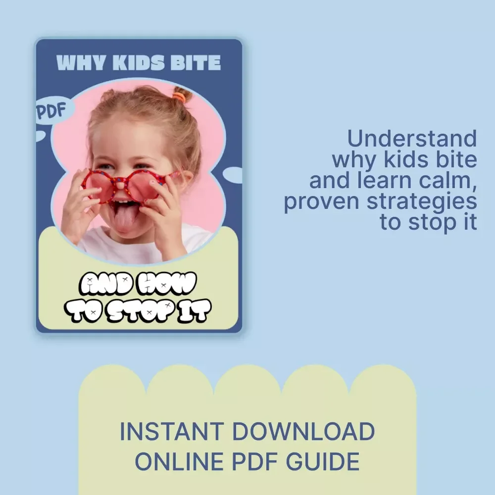 Why Kids Bite and How to Stop It – A Practical Parenting Guide for Understanding Childhood Biting, Why Is My Child Biting Other Kids, and Calm Discipline Strategies