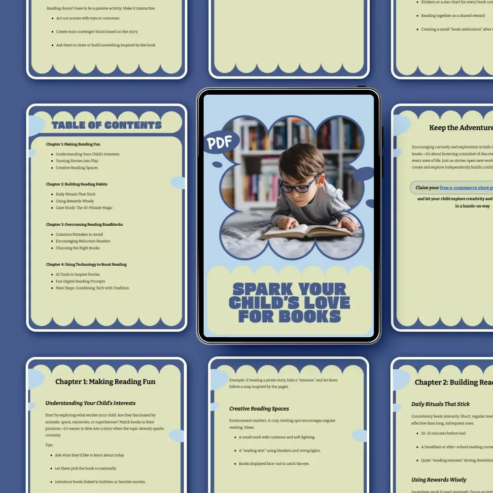 Spark Your Child’s Love for Books | Fun Reading Habits, Reluctant Readers & Digital-Age Learning