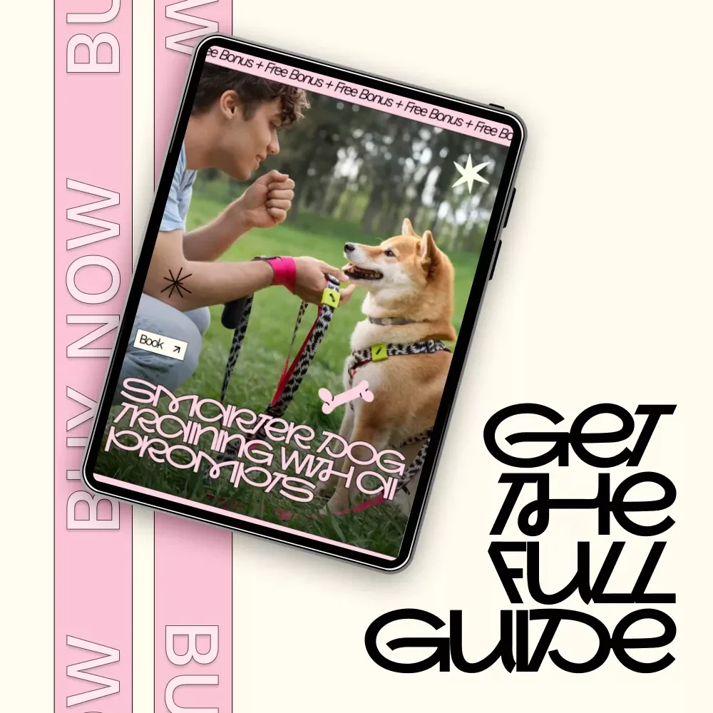 Smarter Dog Training With AI Prompts | Practical eBook Guide for Modern Pet Parents Using ai prompts for dog training tips
