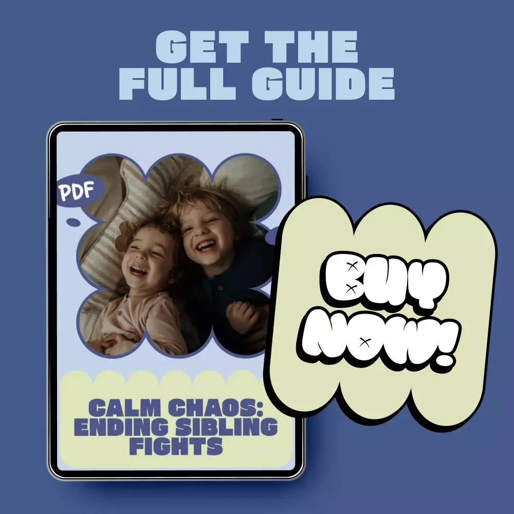 Calm Chaos: Ending Sibling Fights – Practical Parenting eBook for How to Handle Sibling Fighting, Reduce Daily Arguments & Build Peaceful Homes