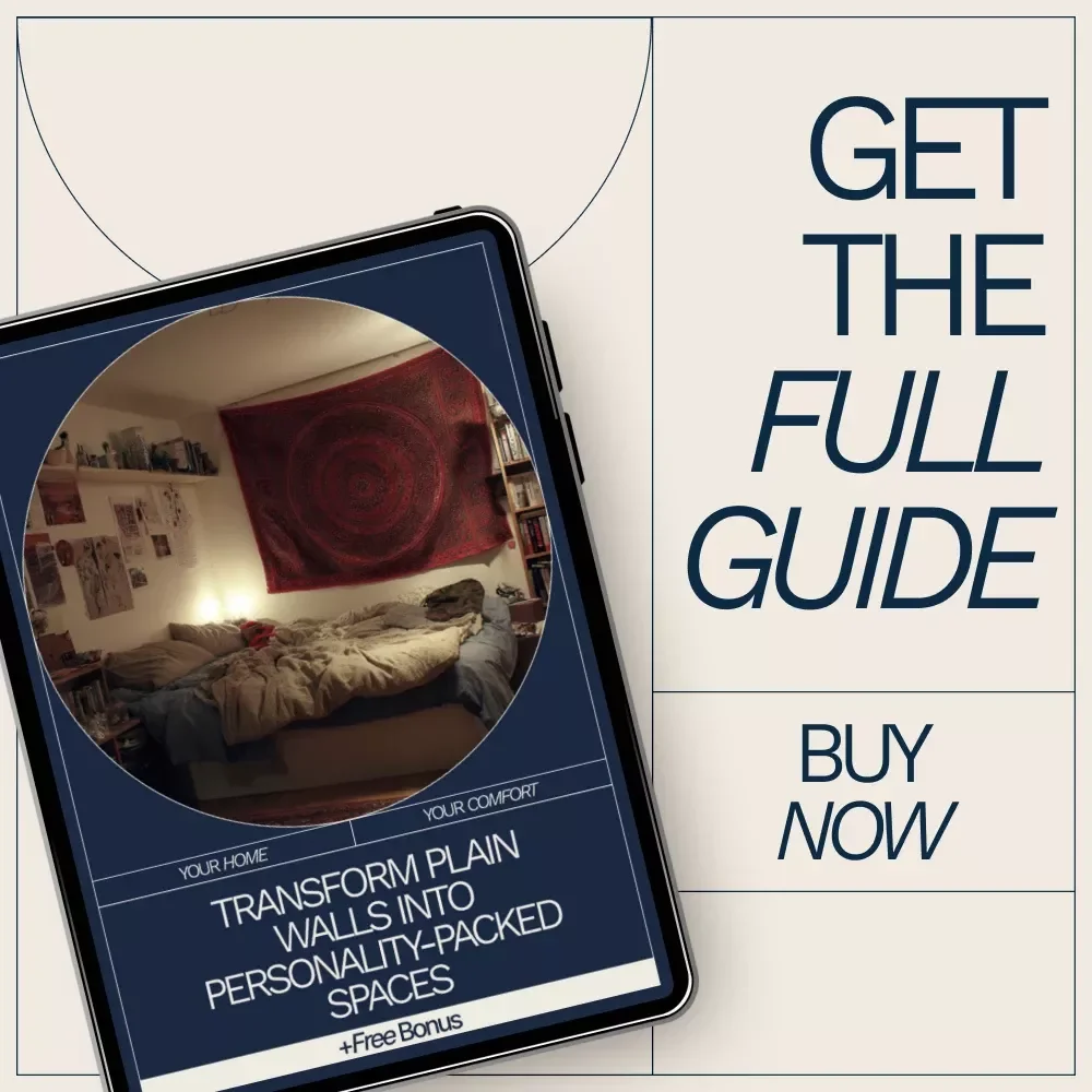 Transform Plain Walls into Personality-Packed Spaces | Ebook Guide on how to add personality to plain walls | Wall Décor & Design Inspiration