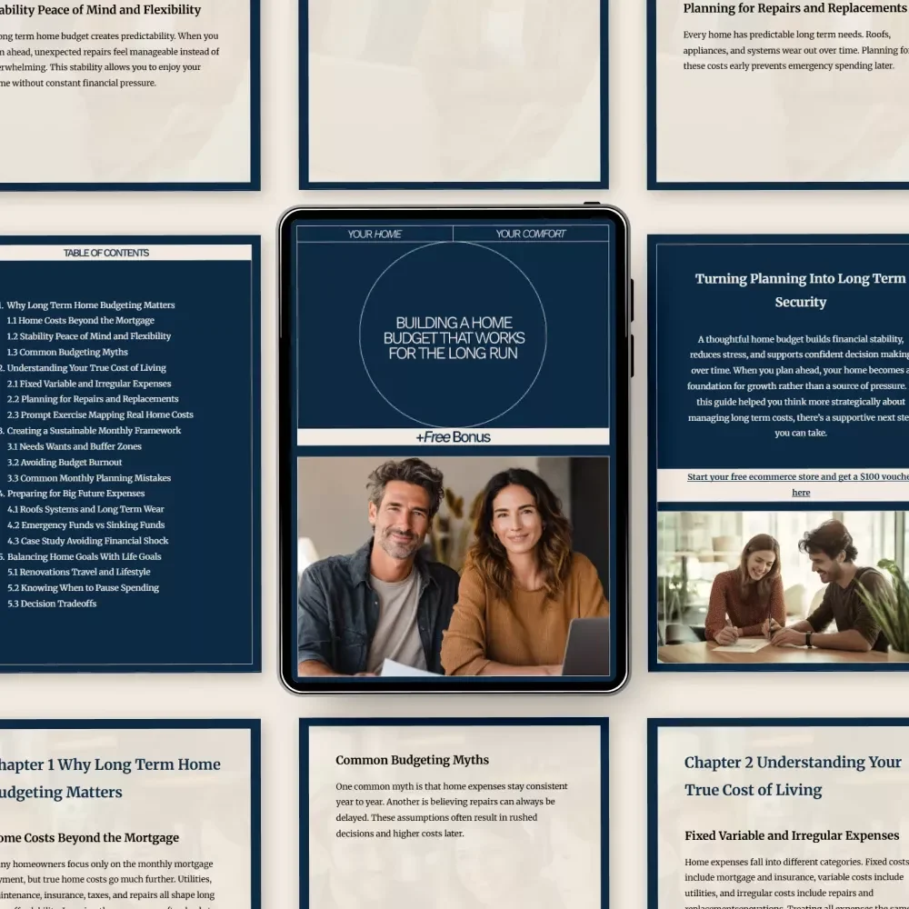 Building a Home Budget That Works for the Long Run – Practical eBook Guide with Proven Ways to Plan Long Term Home Budget, Smart Monthly Planning, and Future Expense Strategies