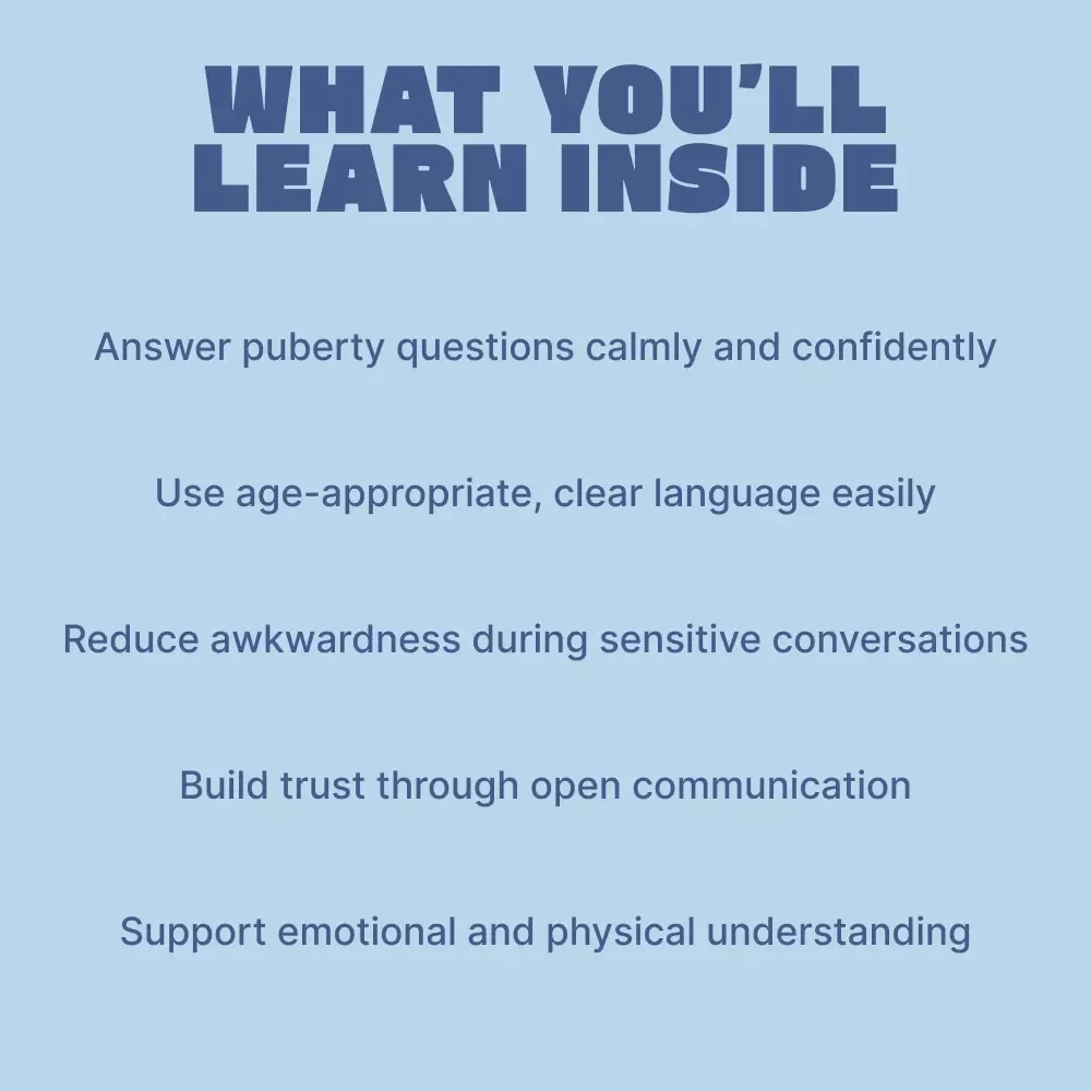 Confident Conversations About Puberty – A Practical Parent Guide for How to Handle Kids Asking About Puberty, Talking About Body Changes, Emotions & Growing Up With Confidence