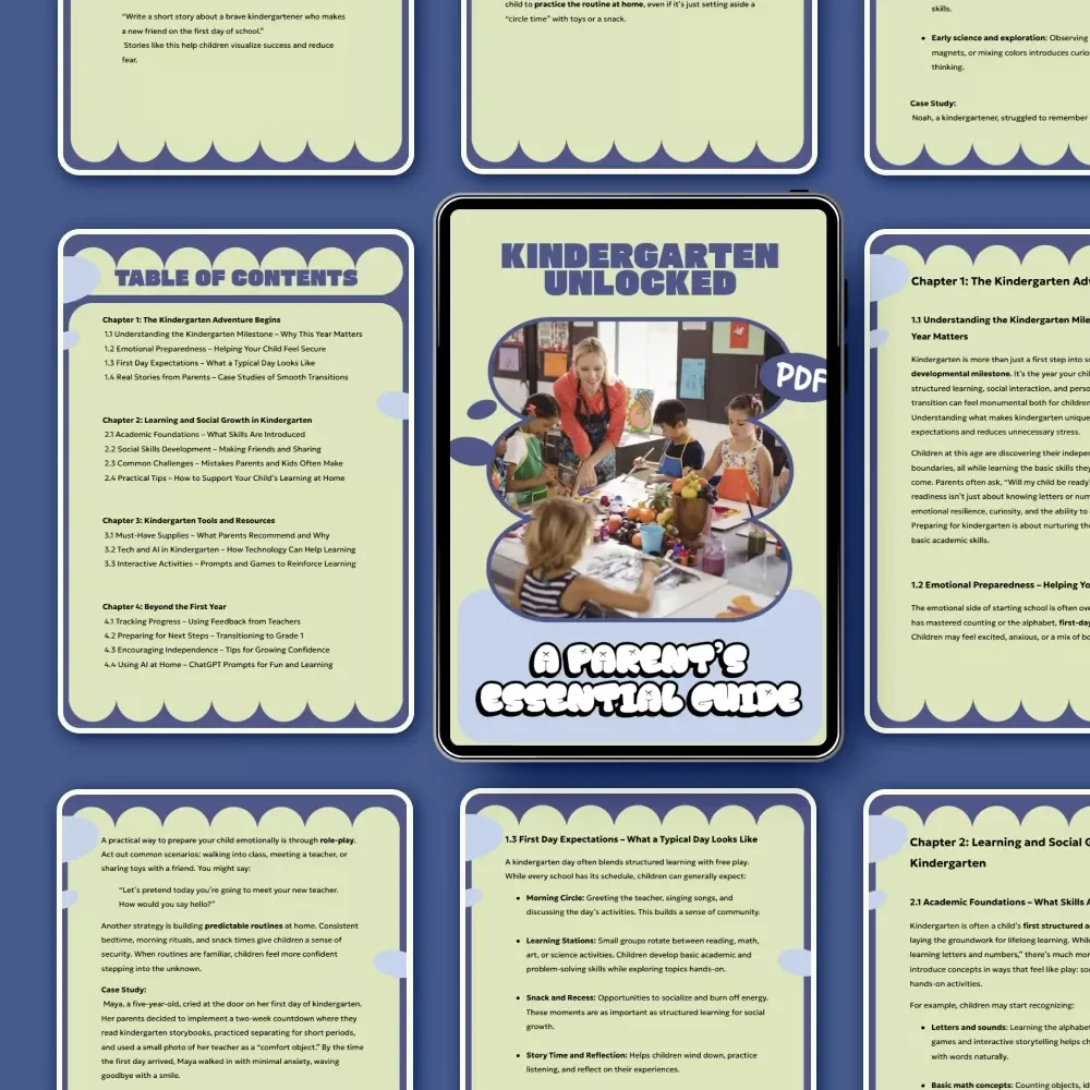 Kindergarten Unlocked: A Parent’s Essential Guide - What to Expect at Kindergarten