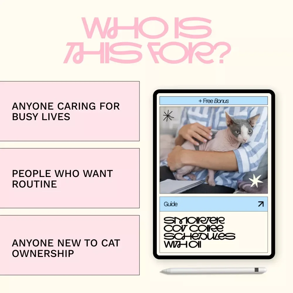 Smarter Cat Care Schedules With AI – Practical Guide with ai prompts to create cat care schedule for Daily Feeding, Grooming & Stress-Free Routines