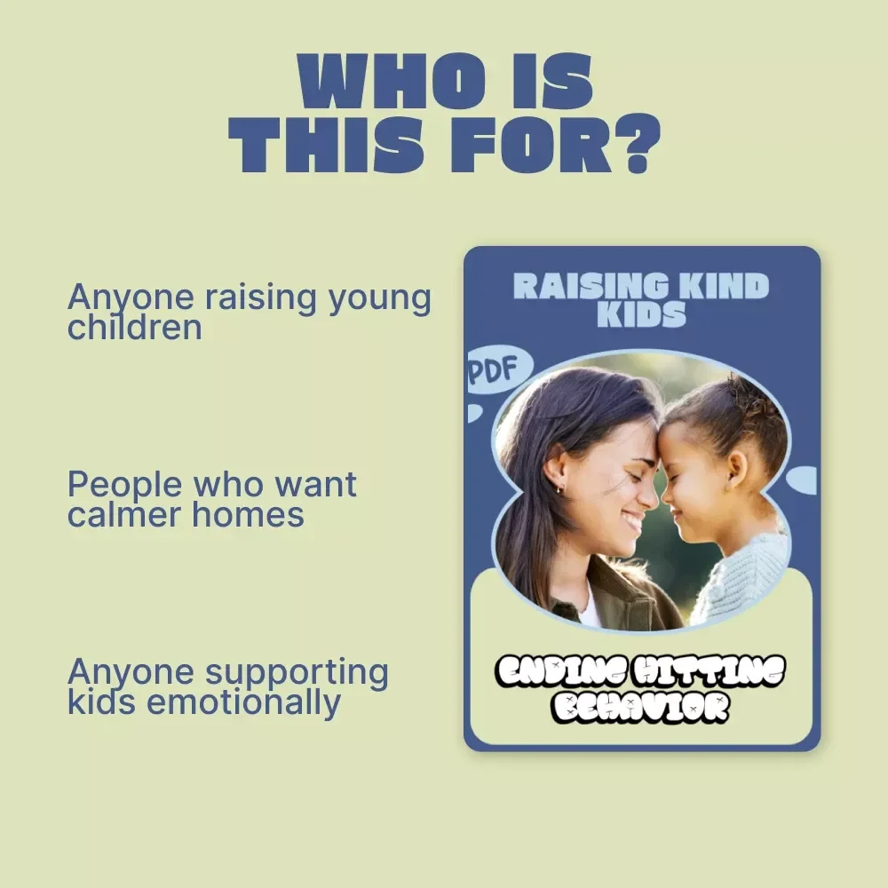Raising Kind Kids: Ending Hitting Behavior – A Practical Parenting eBook Guide on how to stop kids from hitting with Positive Discipline Strategies