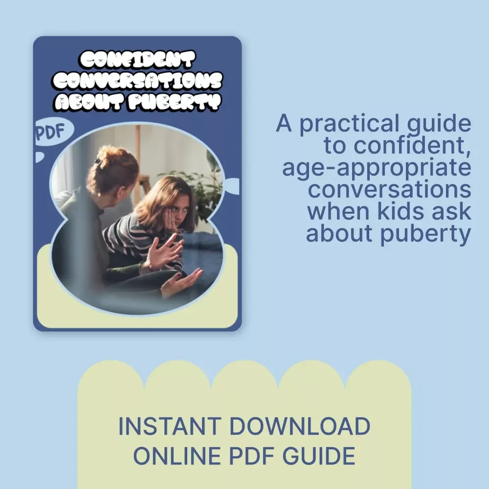 Confident Conversations About Puberty – A Practical Parent Guide for How to Handle Kids Asking About Puberty, Talking About Body Changes, Emotions & Growing Up With Confidence