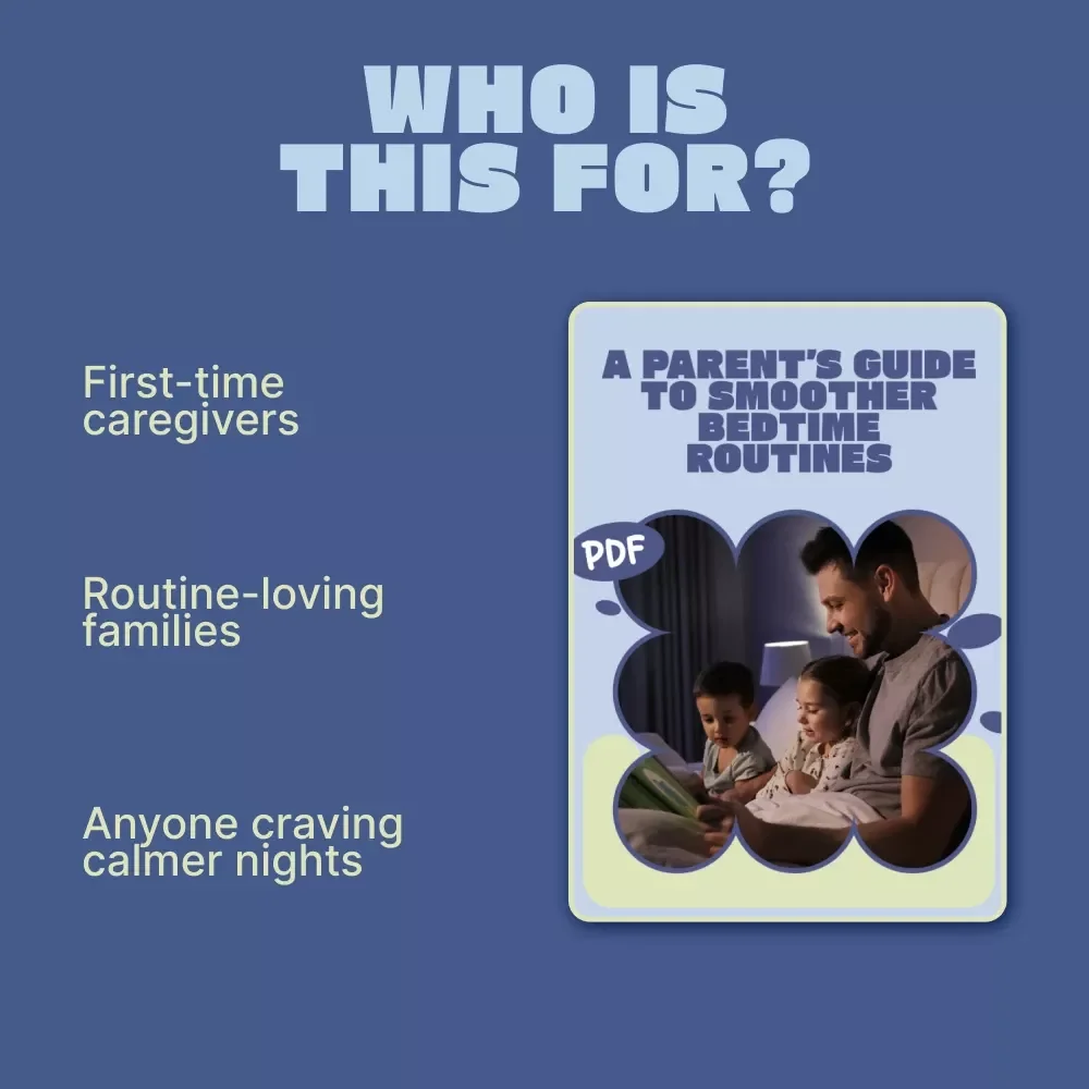 A Parent’s Guide to Smoother Bedtime Routines – Ebook for Parents | How to Make Bedtime Routines Easier with Proven Sleep Strategies