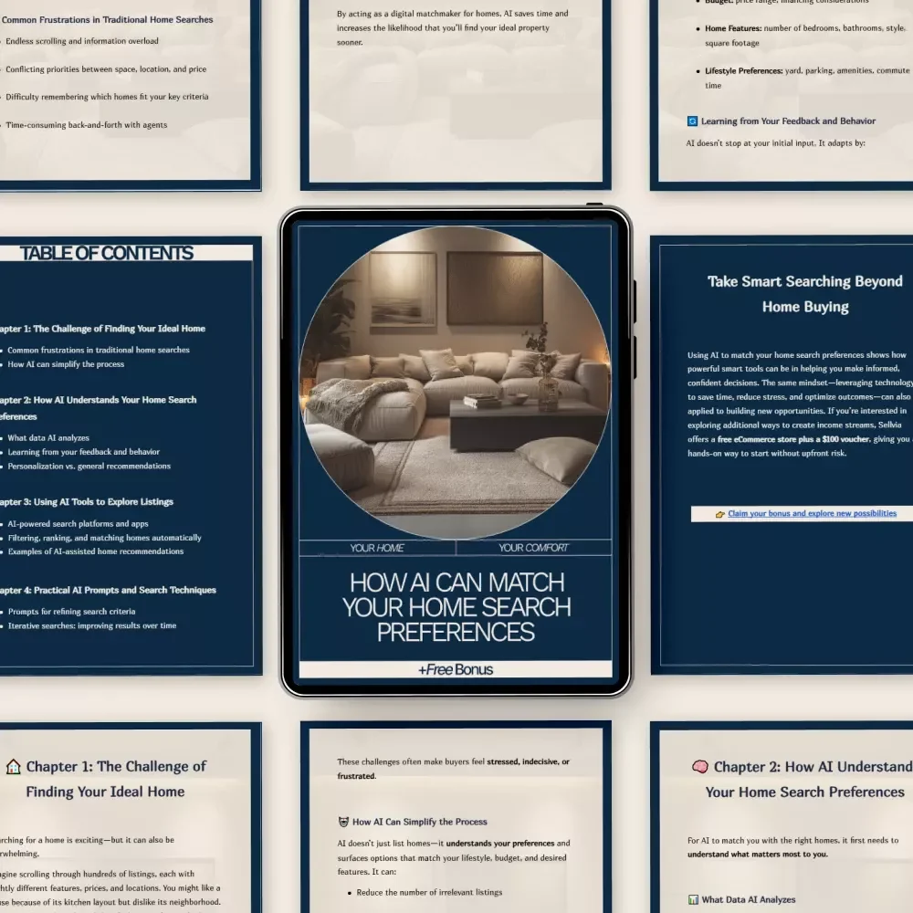 How AI Can Match Your Home Search Preferences – Smart Home Buying Guide | how ai helps match home search preferences | Digital eBook Download