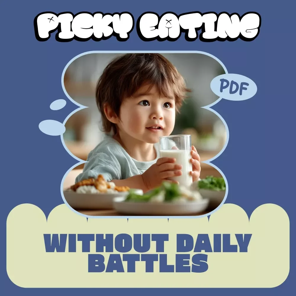 Managing Picky Eating Without Daily Battles – A Practical Ebook on how to manage picky eating without stress for Parents & Caregivers