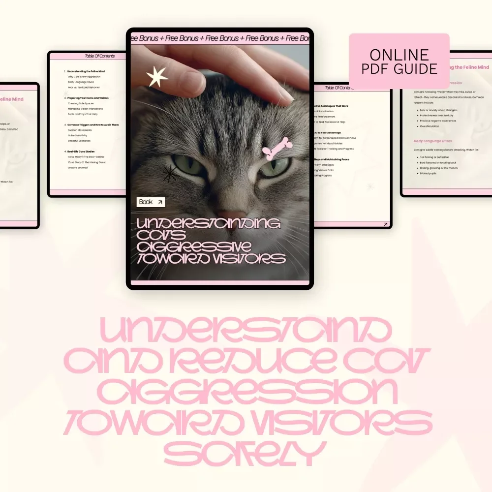 Understanding Cats Aggressive Toward Visitors | Practical eBook Guide for Cat Owners Dealing With Cat Aggressive Toward Visitors Behavior