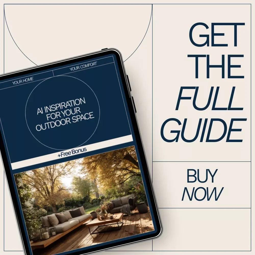 AI Inspiration for Your Outdoor Space – Smart Design Guide with ai recommendations for outdoor space ideas | Digital Download