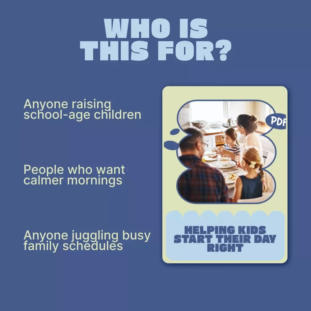 Helping Kids Start Their Day Right – Practical Morning Routine Guide for Parents | Simple Strategies on how to Manage Kids Morning Routines