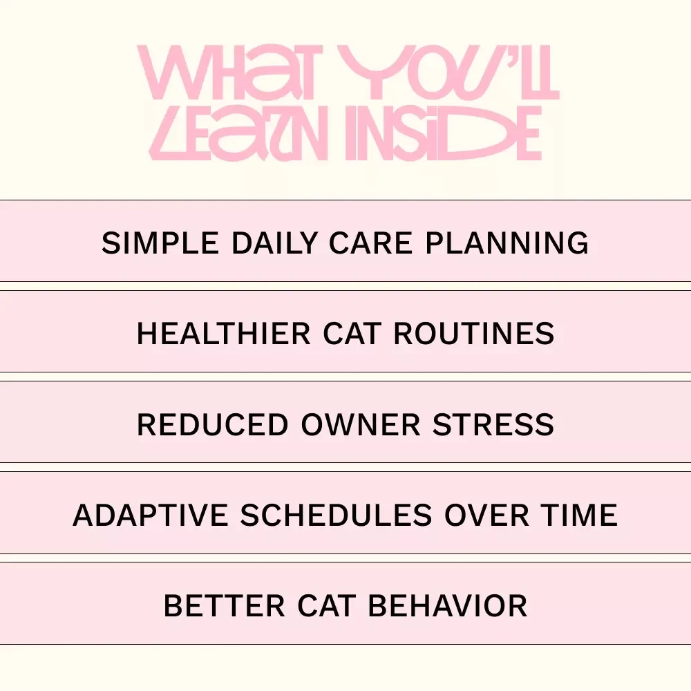 Smarter Cat Care Schedules With AI – Practical Guide with ai prompts to create cat care schedule for Daily Feeding, Grooming & Stress-Free Routines