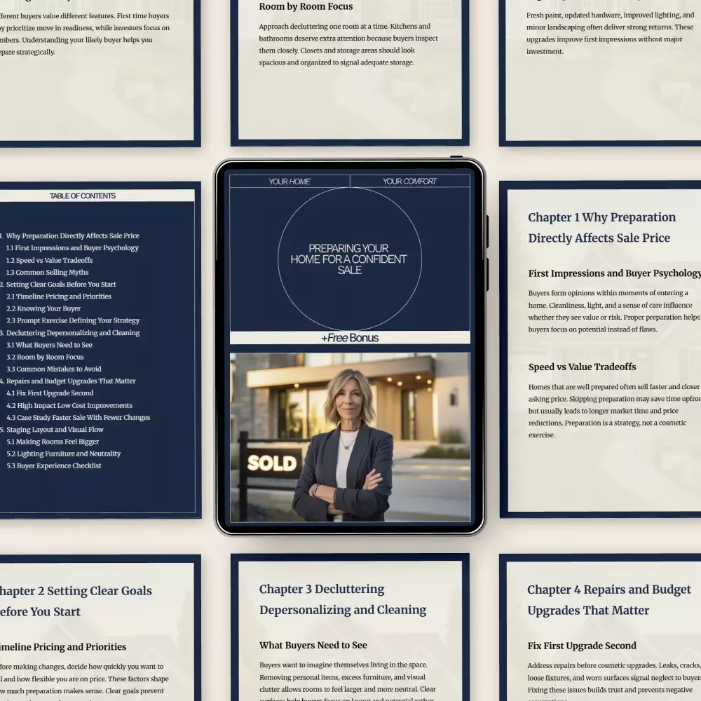 Preparing Your Home for a Confident Sale | Practical Ebook Guide on How to Prepare Home for Sale for Faster, Smarter Results