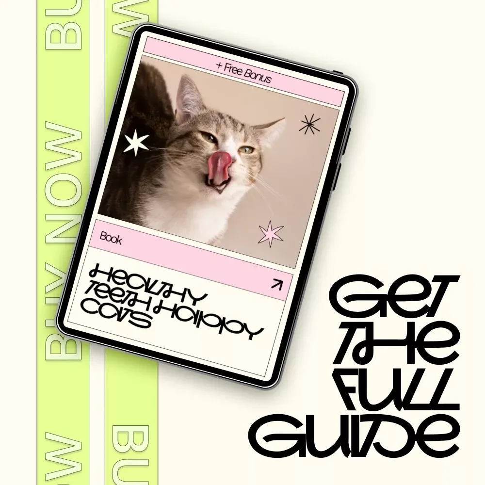 Healthy Teeth Happy Cats – Cat Dental Care Guide, Feline Oral Health eBook, Easy Home Dental Routine Checklist, Digital Download for Cat Owners