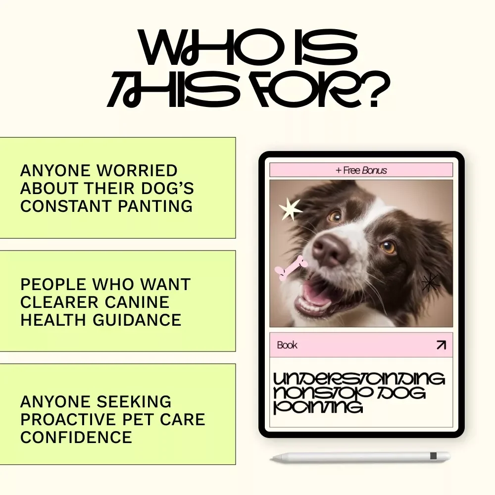 Understanding Nonstop Dog Panting – A Practical Digital Guide for Dog Owners, Pet Parents & Canine Health Awareness