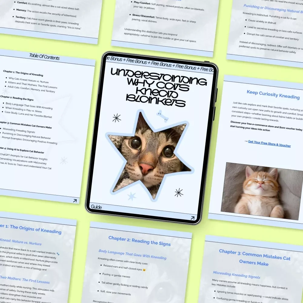 Understanding Why Cats Knead Blankets | Digital Guide for Cat Lovers | why cats knead blankets Explained