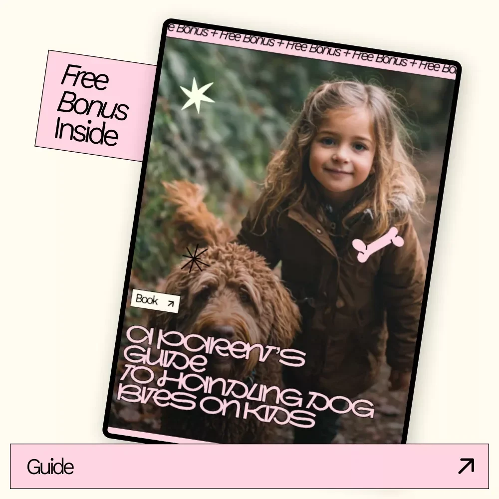 A Parent’s Guide to Handling Dog Bites on Kids | Digital eBook for Families | Dog Safety Education, Child Protection & dog biting kids how to handle Guide