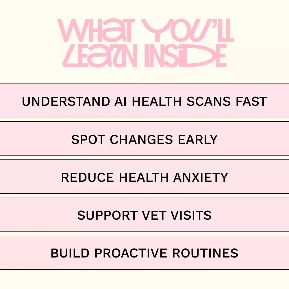Smarter Checks for Healthier Dogs – AI Dog Wellness Guide Ebook, Dog Health Scan With AI Explained, Modern Pet Care Checklist
