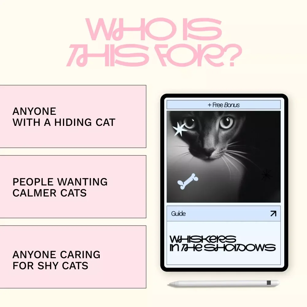 Whiskers in the Shadows – A Gentle Guide to Understanding Cat Hiding Behavior, Stress Signals & “cat hiding all the time meaning” for Caring Cat Owners