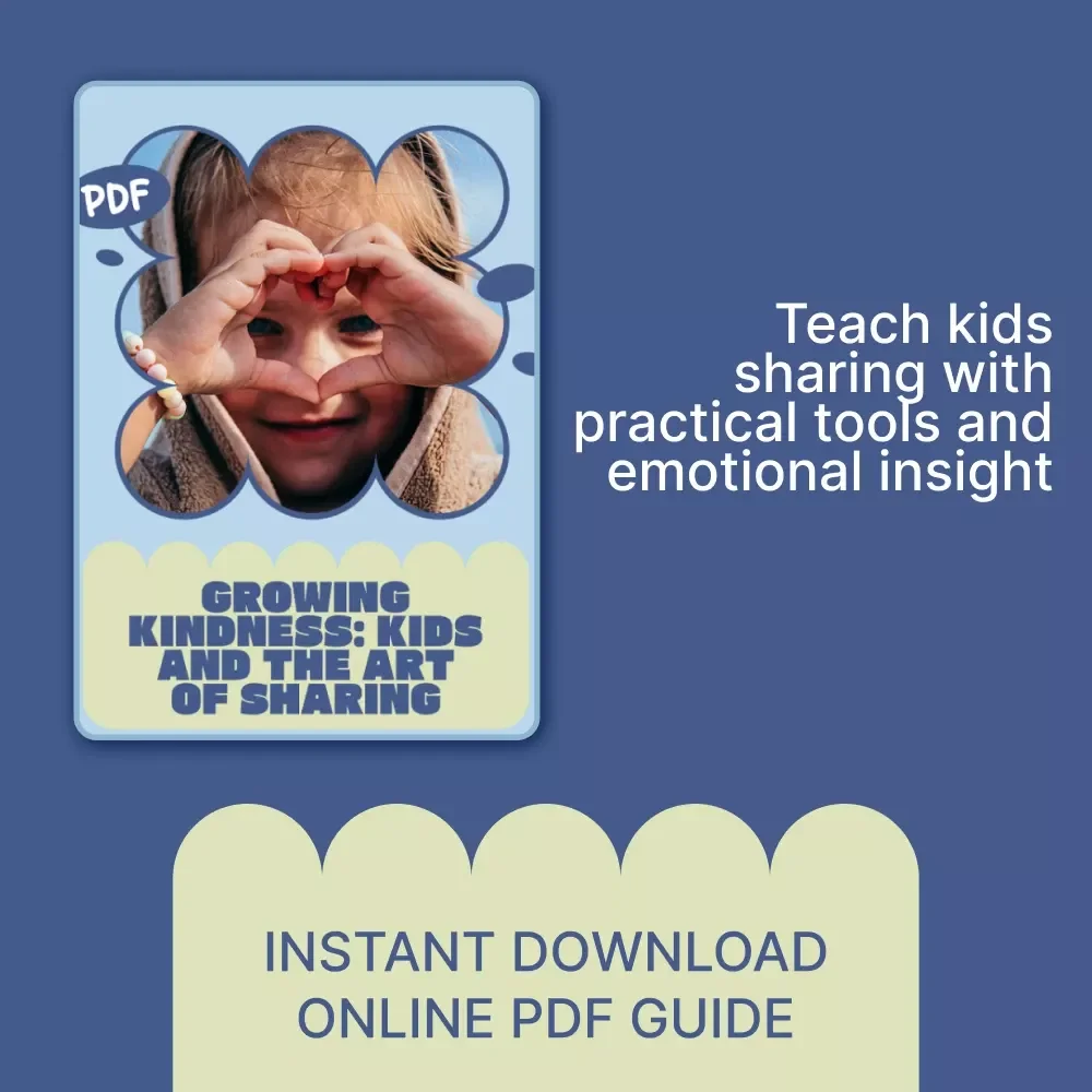 Growing Kindness: Kids and the Art of Sharing – A Practical Parenting Guide on How to Teach Kids to Share, Build Empathy & Social Skills (Digital Download)