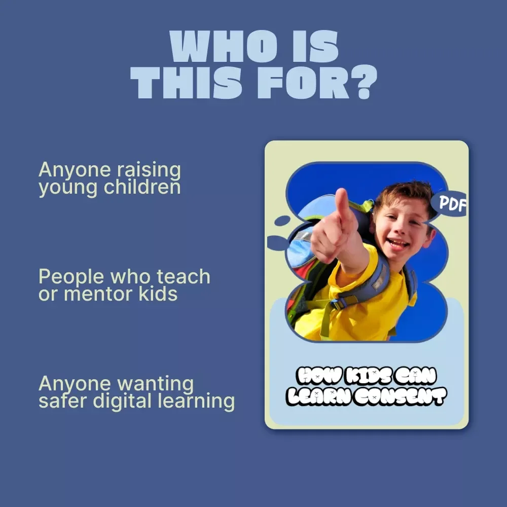 How Kids Can Learn Consent | Practical Parent & Teacher Guide on How to Teach Kids About Consent | Digital Download