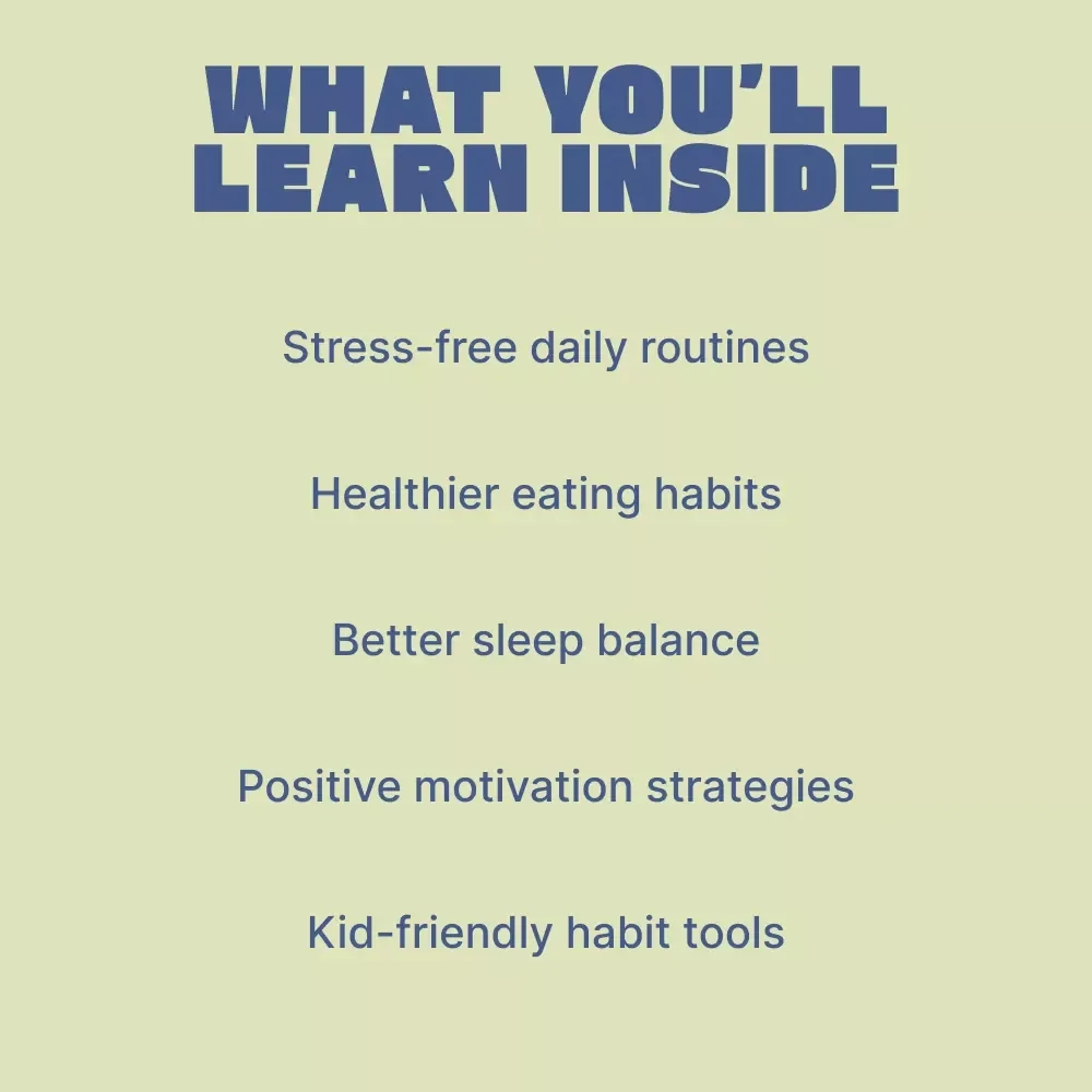 Routines That Build Healthy Kids – A Practical Parenting Guide on how to teach kids healthy habits Through Simple Daily Routines