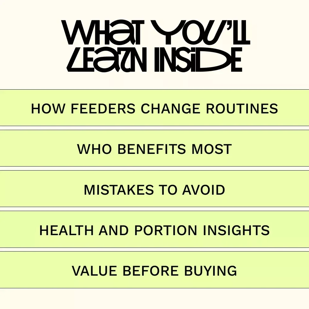 Smart Pet Feeders Worth It or Not – A Practical Guide to Deciding If a Smart Pet Feeder Is It Worth It for Your Lifestyle