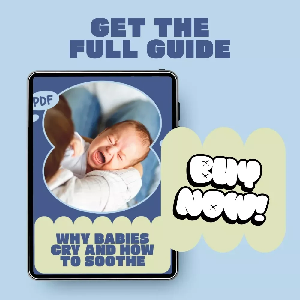 Why Babies Cry and How to Soothe – A Gentle Parenting eBook Answering why does my baby cry at night