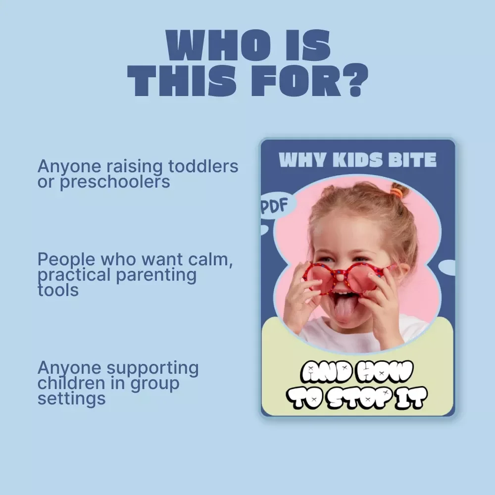 Why Kids Bite and How to Stop It – A Practical Parenting Guide for Understanding Childhood Biting, Why Is My Child Biting Other Kids, and Calm Discipline Strategies